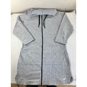 Speedo Gray Full-Zip Hoodie